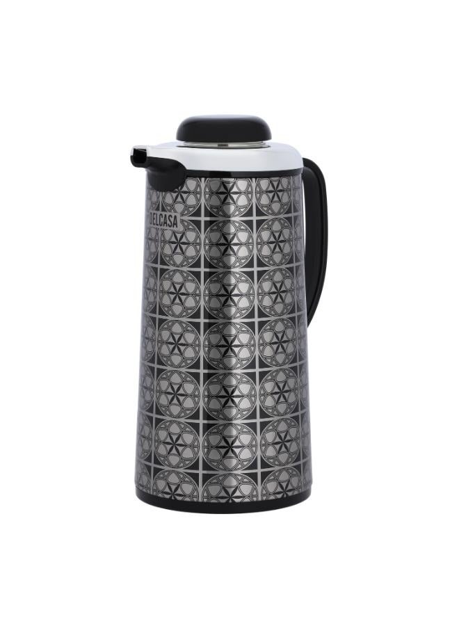 1.6 Liter Stainless Steel Vacuum Flask | ASBESTOS Free Inner | Portable & Leak-Resistant | Keeps Drink Hot Or Cold For Hours