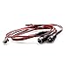 MOHERO 2 LEDs Angel Eyes Demon Eyes LED Light Headlights for 110 RC Model Crawler Cars Headlamps BlueWhite 10mm - Image 2