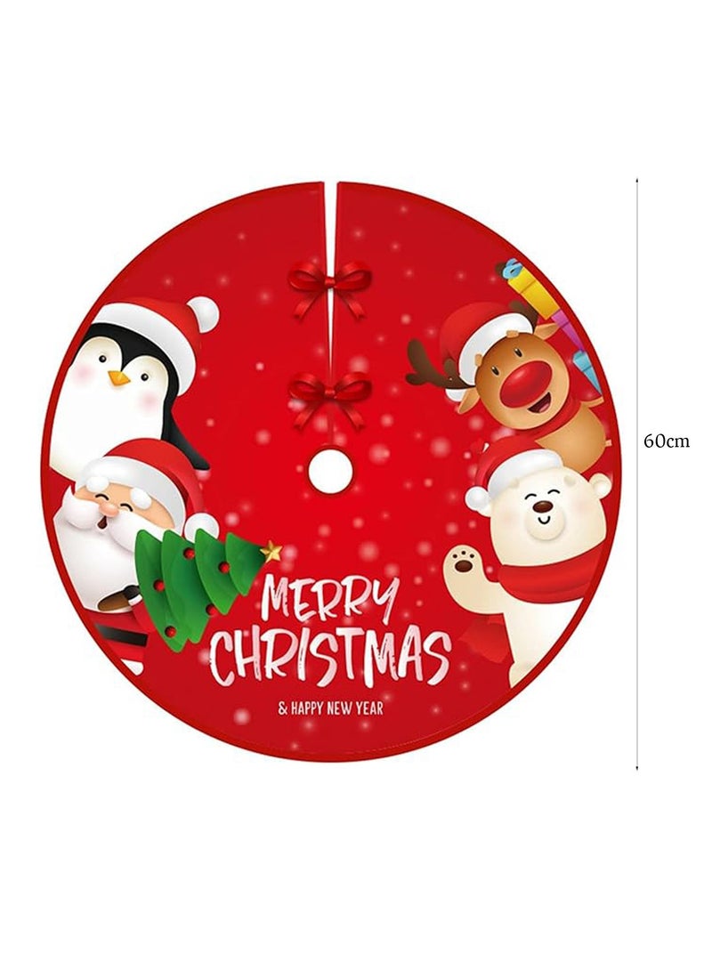 Brain Giggles Brain Giggles Tree Skirt Creative And Exquisite Design for Home Indoor Outdoor Holiday Ornaments Decoration - Image 2