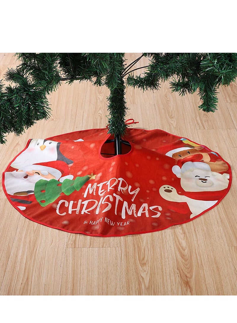 Brain Giggles Brain Giggles Tree Skirt Creative And Exquisite Design for Home Indoor Outdoor Holiday Ornaments Decoration - Image 3