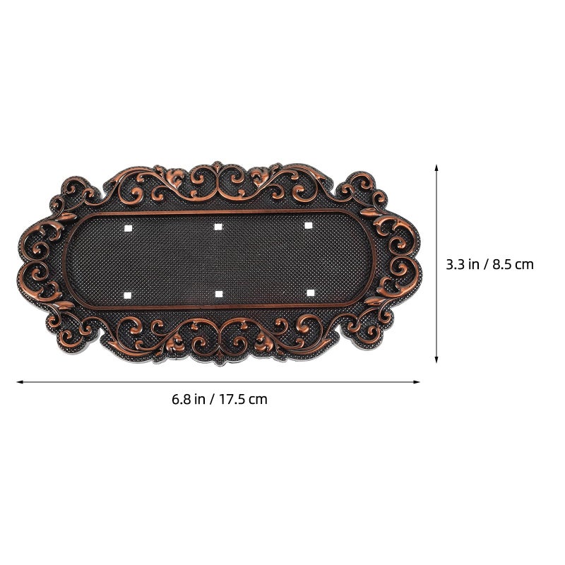 Vintage European Style Brass House Address Plaque With 0 9 Numbers For Villa Front Door - Image 3