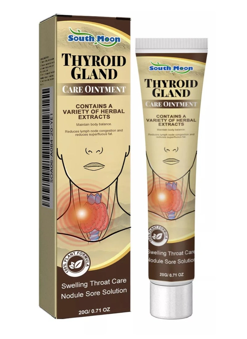 SOUTH MOON Thyroid Gland Care Cream Cream And Caused By Goiter 20g  - Image 1