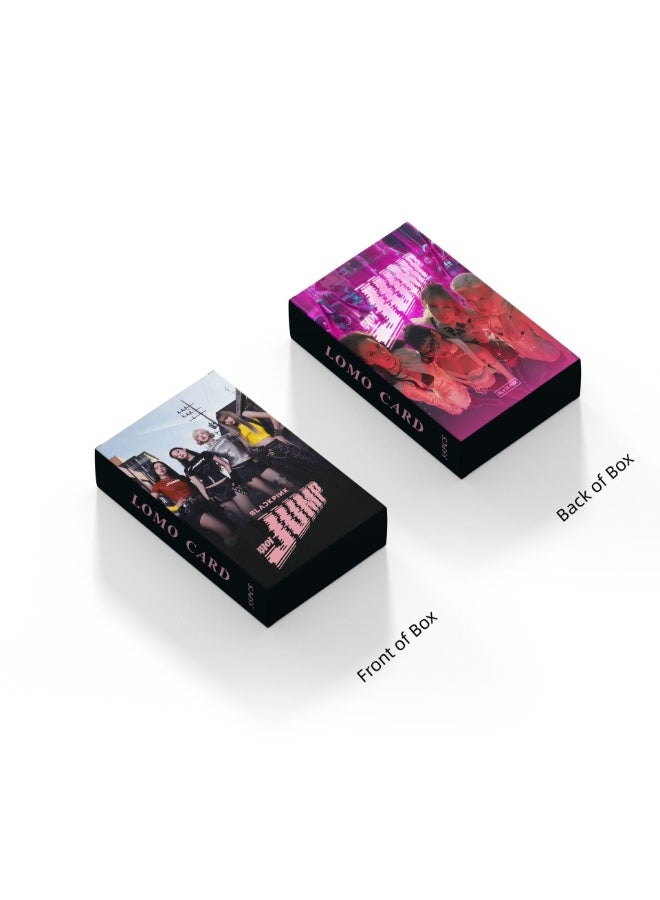 EHOME 55Pcs Black Pink's New Song "JUMP" Released At The Concert Lomo Card - Image 5