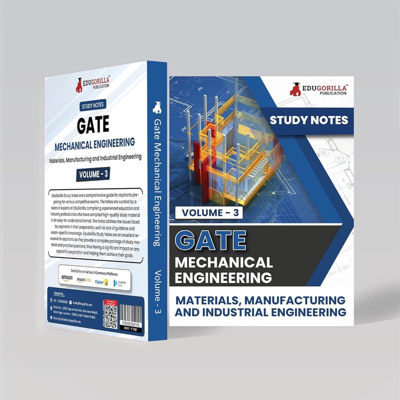 GATE Mechanical Engineering Materials, Manufacturing and Industrial Engineering (Vol 3) Topic-wise Notes | A Complete Preparation Study Notes with Solved MCQs - Image 5