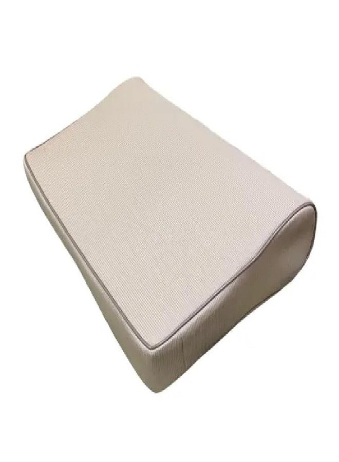 MEDTRIX Universal Memory Foam Cervical Pillow for Neck Pain Cervical Spondylitis Relief (Beige) - Image 2
