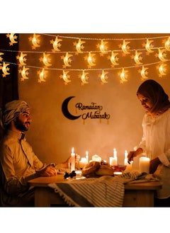 Generic Ramadan Lights, 10M 80LED Ramadan Decorations Lights for Home, Wedding, Ramadan Lights Hanging Outdoor Indoor  - Image 4