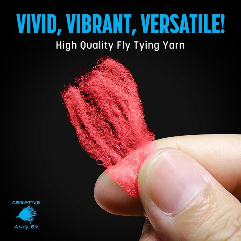 Creative Angler Float Poly Yarn - Professional Synthetic Fly Tying Material - Lightweight & Moisture-Resistant - Perfect for Dry Flies & Strike Indicators (3 Yards) - Image 4