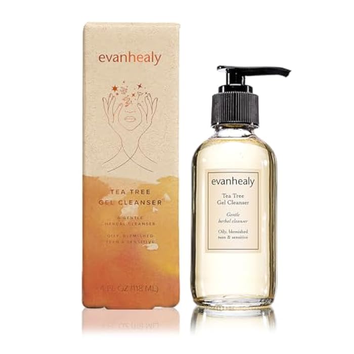 evanhealy Tea Tree Gel Cleanser | Cleansing Gel with Organic Lavender | Non-Detergent Gel for Face & Body | All Skin Types - Image 2