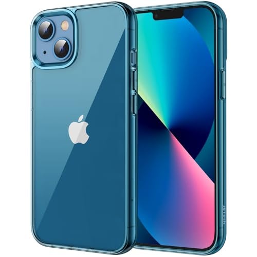 JETech Case for iPhone 13 61Inch NonYellowing Shockproof Phone Bumper Cover AntiScratch Clear Back Navy Blue - Image 1