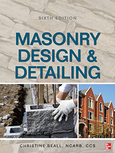 Masonry Design And Detailing Sixth Edition 