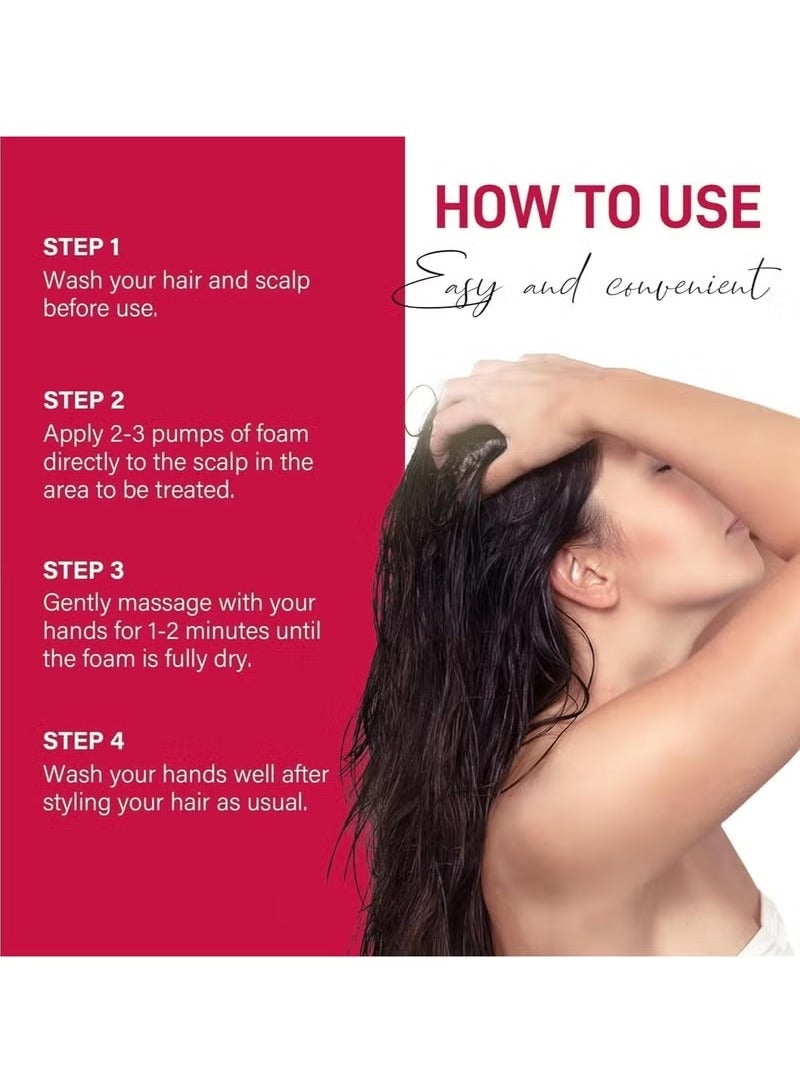 CARVENCHY Minoxidil Foam for Women Hair Growth: 5% Minoxidil as Women's Hair Loss Treatments and Hair Thickening Products, 2 Pack - Image 4