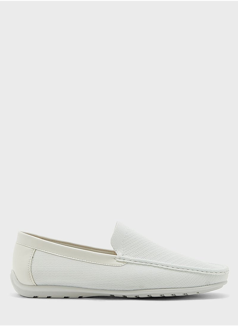 Robert Wood - Knitted Casual Moccasins - Image 1