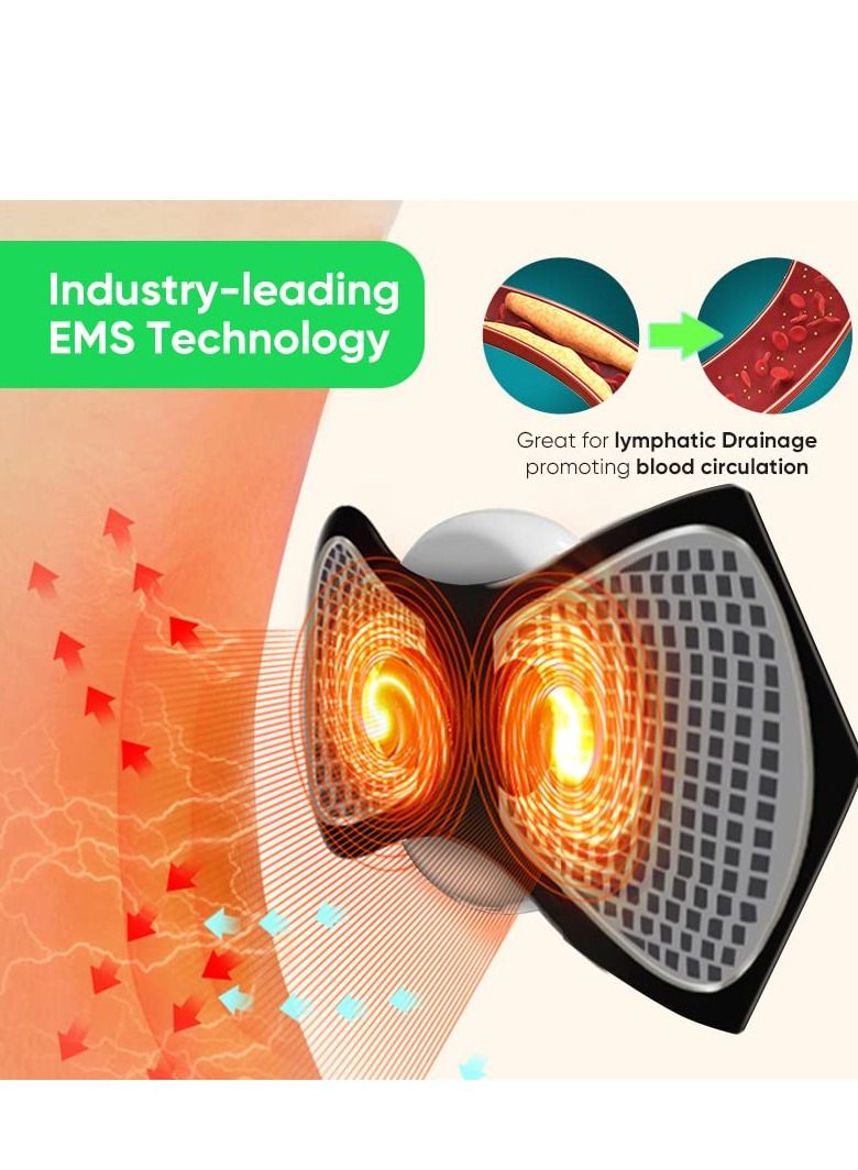 Excefore Neck Massager, Wireless TENS Machine for Pain Relief,  Rechargeable Compact Unit EMS Muscle Stimulator - Image 5