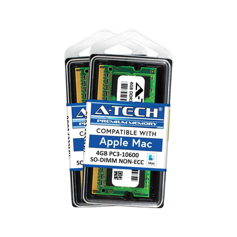 A-Tech for Apple 8GB Kit 2X 4GB PC3-10600 1333Mhz Mac Mini iMac Mid 2011 Mid 2010 Late 2011 MC508LL/A A1311 MC509LL/A MC510LL/A A1312 MC978LL/A MC816LL/A A1347 MC936LL/A Memory RAM - Image 5