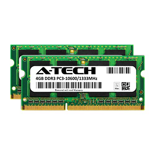 A-Tech for Apple 8GB Kit 2X 4GB PC3-10600 1333Mhz Mac Mini iMac Mid 2011 Mid 2010 Late 2011 MC508LL/A A1311 MC509LL/A MC510LL/A A1312 MC978LL/A MC816LL/A A1347 MC936LL/A Memory RAM - Image 2