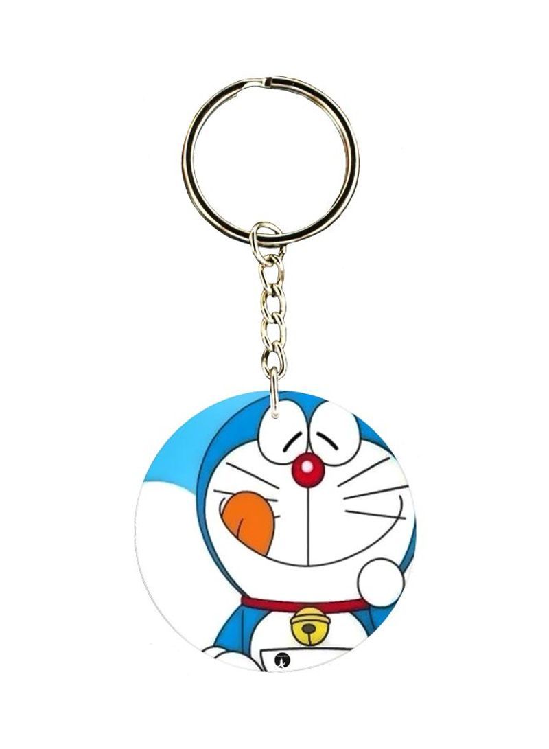 RKN Doremon Printed Keychain