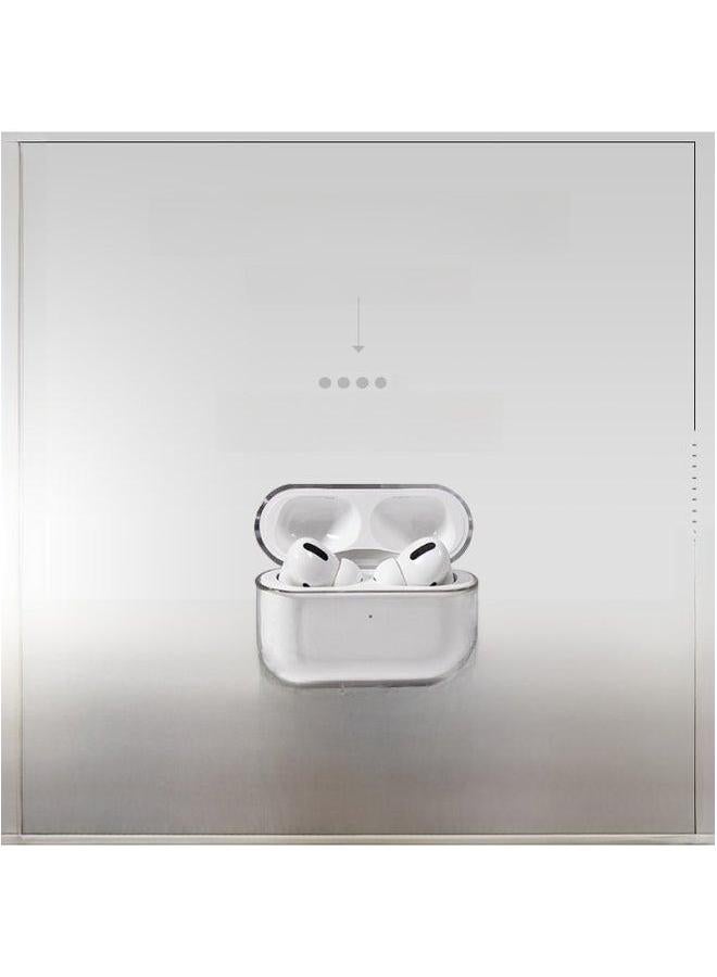 Suitable For Airpods Transparent Pro2 Earphone Case 3 Generation Apple Bluetooth Pro Protective Cover-Color:TPU Soft Shell-nude Makeup (no Hanging Ears)-Applicable Model:Airpods-- - Image 5