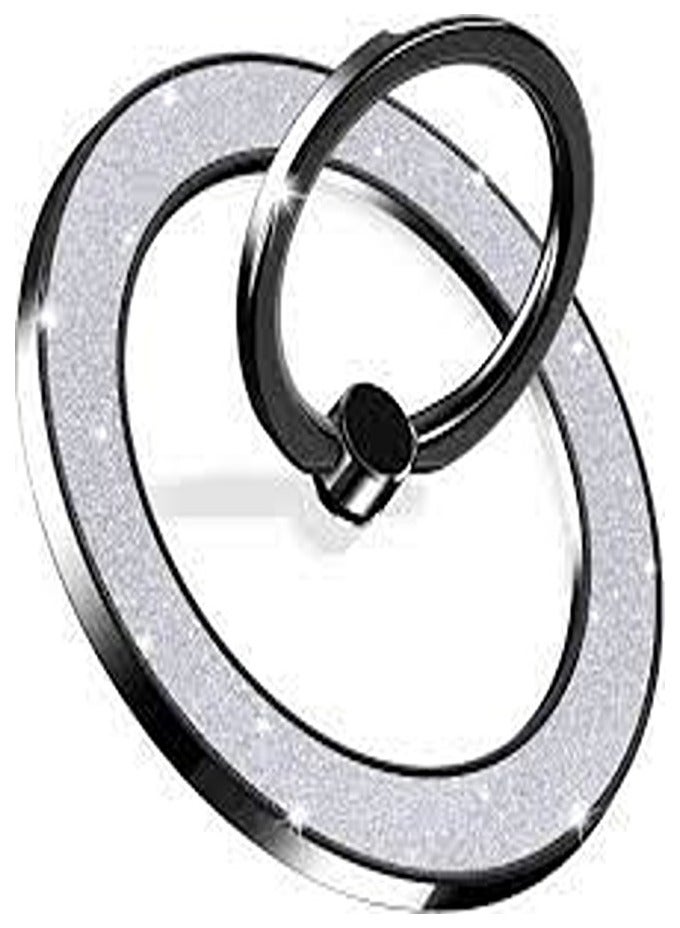 GREENMNKY Magnetic Ring Holder Glittery - Black - Image 1