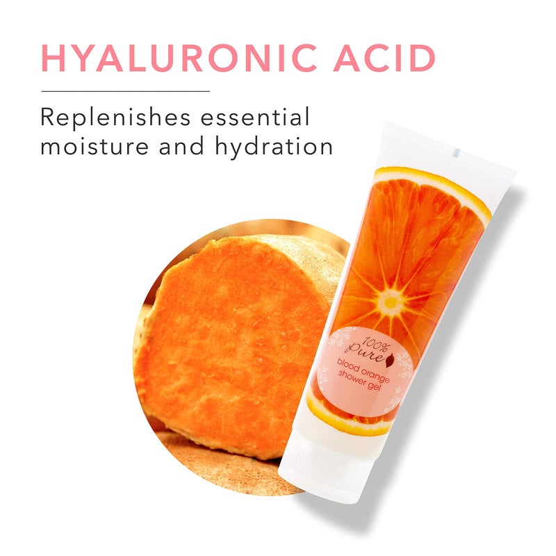 100% بيور جل استحمام بالبرتقال الأحمر - Image 5