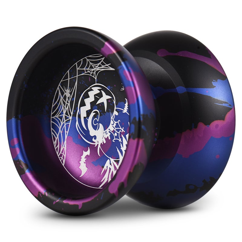 Christmas Professional Yoyoball Competitive Aluminum Yoyo Ball Yoyoball Gift with Strings and Glove - Image 2