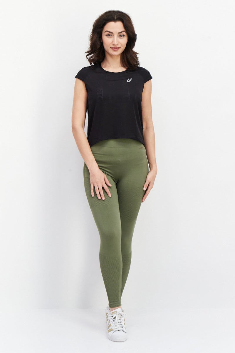 asics Women Sportswear Fit Sleeveless Running Top, Black - Image 3