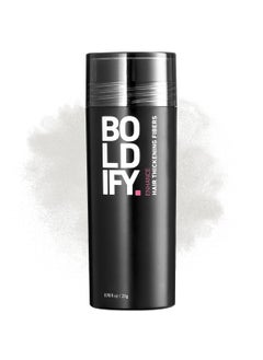 Boldify BOLDIFY Hair Fibers 28g  Fill In Thinning and Fine Hair for an Instantly Fuller Thicker Look  14 Shades for Women  Men  White 