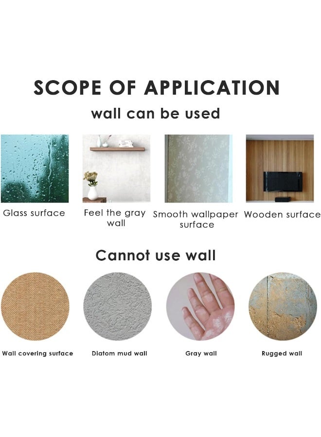 TPGP Flexible 6PCS Adhesive Mirror Sheets, 10x15cm, Silver-6pcs for Bathroom, Wardrobe & Home Office - Image 3