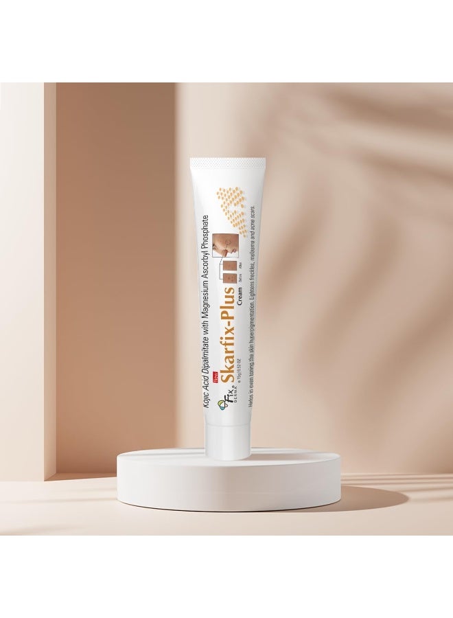 Fixderma 2% Kojic Acid + 1% Arbutin Skarfix-Plus Scar Removal Cream | Hyperpigmentation Removal Cream and Acne Scars Removal Cream | Helps to Reduce Melasma- 15gm (Pack of 2) - Image 5