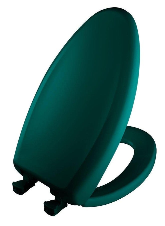 Bemis 1200SLOWT 655 Slow Sta-Tite Elongated Closed Front Toilet Seat, Teal - Image 1