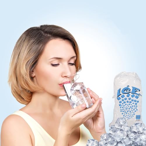 Perfectware بيرفكت وير - أكياس الثلج PW-DS-100ct 10lb مع حبل سحب - 100 حبة - Image 2