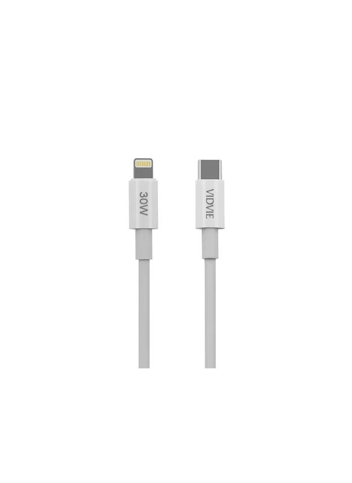Vidvie Type-C to Lightning charger cable for data transfer and charging from Vidvie  - Image 1