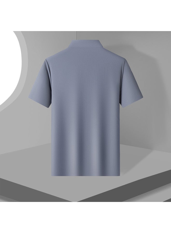 Fomoce men's Knit Short-sleeve Polo Shirt - Cool & Sporty T-shirt For Men - Image 5