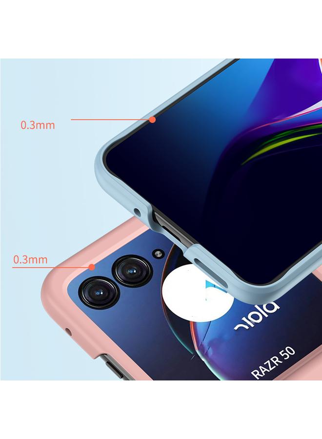 اس-توب جراب لهاتف Motorola Razr 50، جراب 3 في 1 بملمس الجلد، جراب هاتف الكمبيوتر الشخصي - Image 5