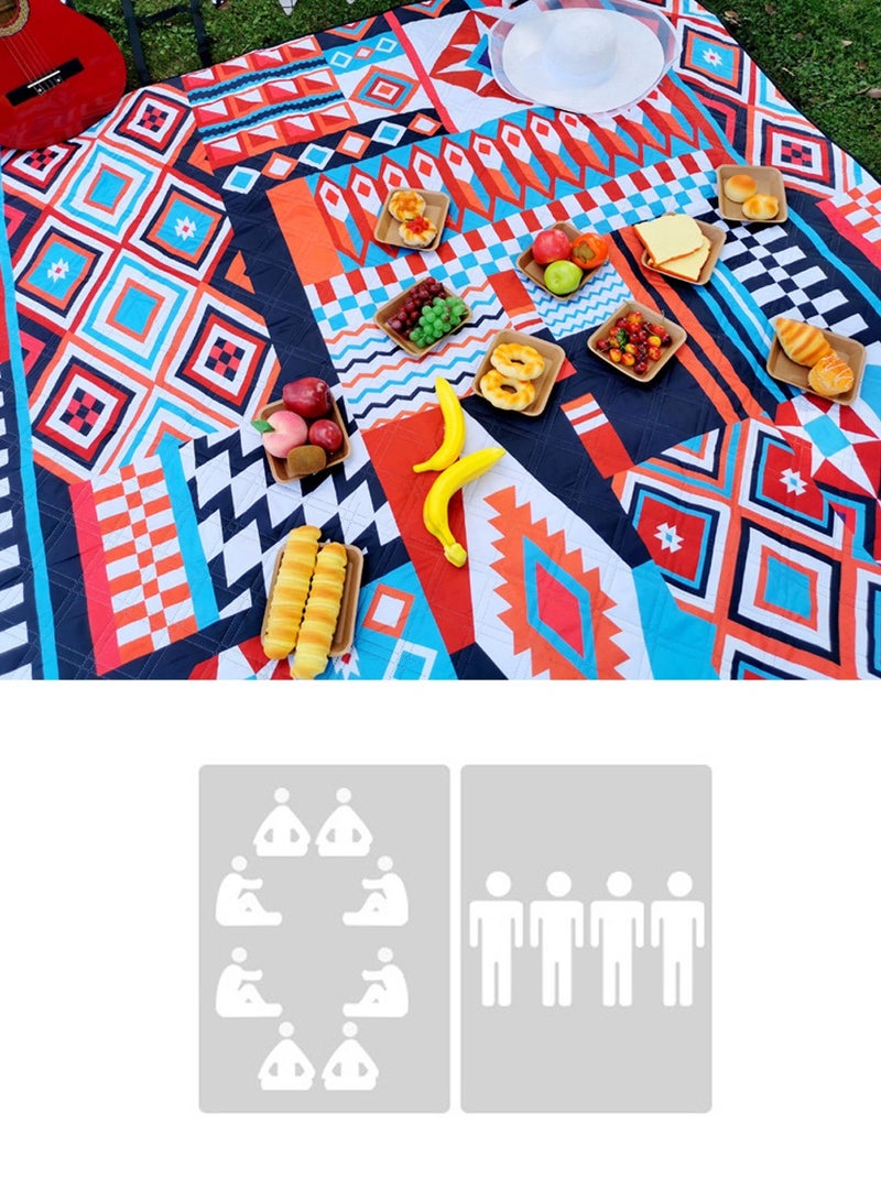Generic Prayer Mats, Multi Use Outdoor Camping Mat, Picnic Blanket, Beach Blanket, Exercise Stretching Mat, Camping Supplies, For Outdoor, Camping, Family, Seaside and Party  - Image 2