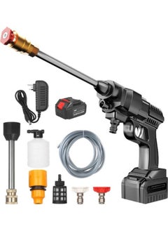 Meetion New Cordless Pressure Washer, 48V Portable Pressure Cleaner, Electric Handheld Power Washer Gun for Outdoor Use for Cleaning Car, Watering Flowers, Cleaning Floors  - Image 1