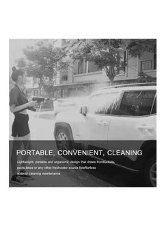 Meetion New Cordless Pressure Washer, 48V Portable Pressure Cleaner, Electric Handheld Power Washer Gun for Outdoor Use for Cleaning Car, Watering Flowers, Cleaning Floors  - Image 2