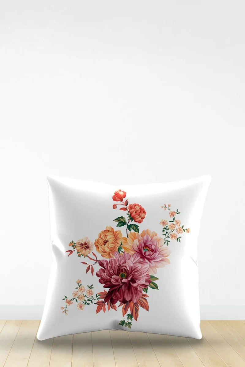 ارتافيسا Double Sided Digital Printed Decorative Faux Leather Throw Pillow Cover