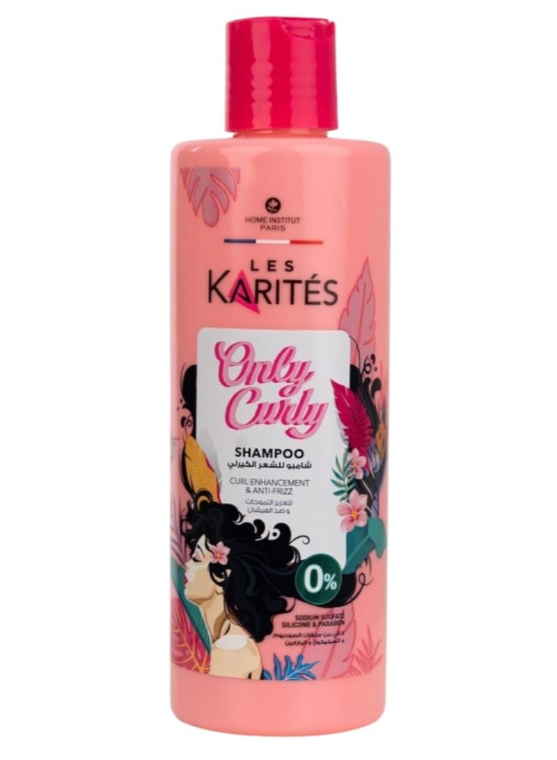 شامبو ليه كاريتيز أونلي كيرلي لتعزيز تجعيد الشعر ومضاد للتجعد 400 مل