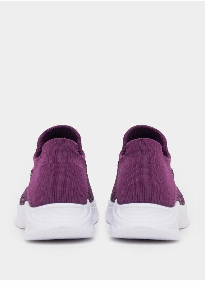 Styli - Textured Mesh Slip On Sneakers - Image 1