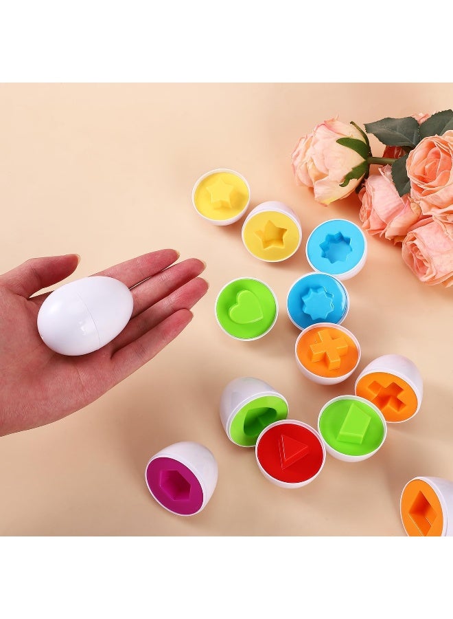 MAGIC VAULT Educational Matching Eggs Set for Toddlers - Image 5