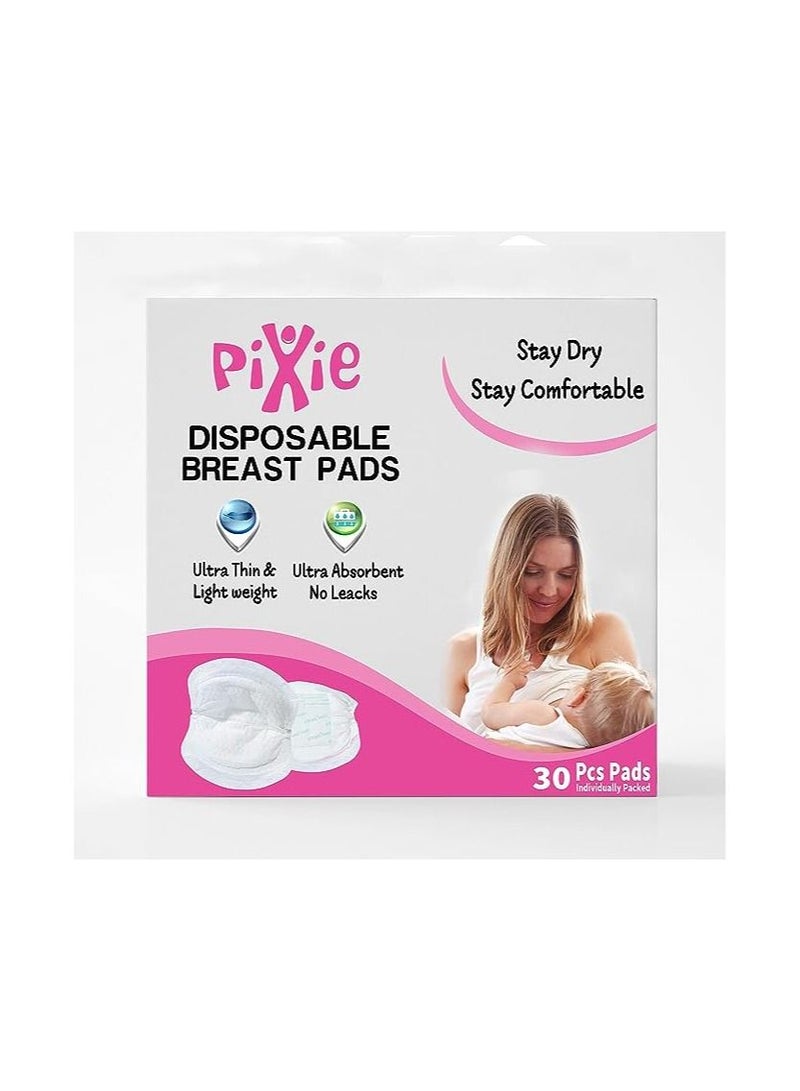 بيكسي وسائد الثدي بيكسي للاستعمال مرة واحدة 30 قطعة. - Image 1