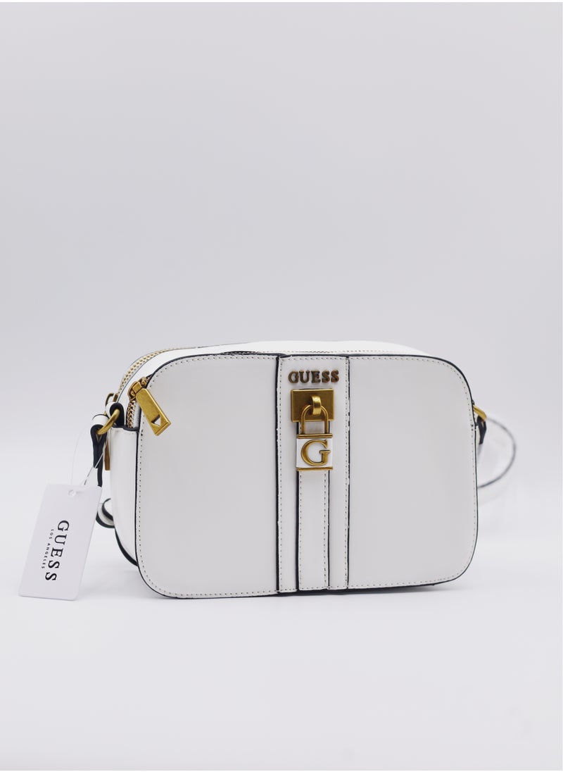 GUESS - Coal Logo Ginevra Crossbody Camera Bag - Image 1