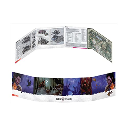 Gale Force Nine Dungeons Dragons Curse of Strahd DM Screen Multicolor 22x 85 73705BFM - Image 1