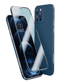 360 degree cover and screen for iPhone 13 Pro - blue