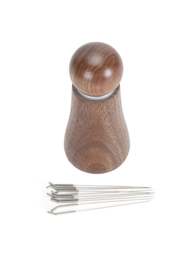 Coffee Stirrer Tool Wood Handle Stainless Steel Needle Easy to Use Multifunctional Coffee Distribution Tool - pzsku/Z31D32E83EB8C9570BBEFZ/45/_/1740641973/2b5cd539-f5a6-4a82-8740-dc3471f2ecdf