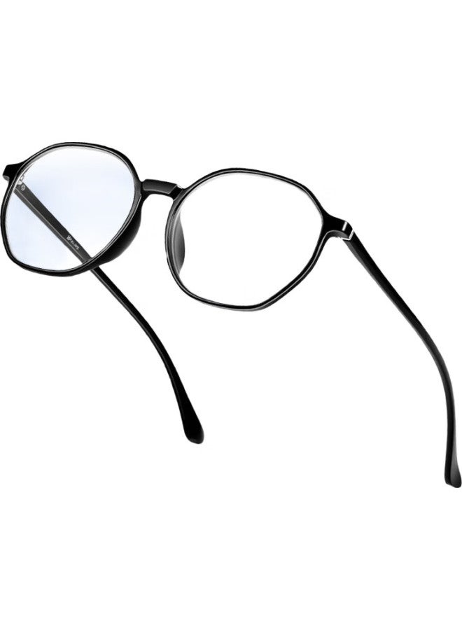 Boundless Anti-Blue Light Reading Glasses For Men Imported High Definition Anti-Blue Light Reading Glasses For Women Black Frame +2.50 Strength - Image 1