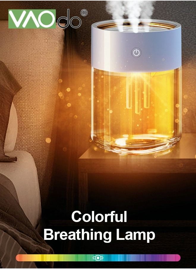 VAOdo - 3 Nozzle Humidifier USB Charging 2L Large Capacity Silent Fine Spray Humidifier - Image 1