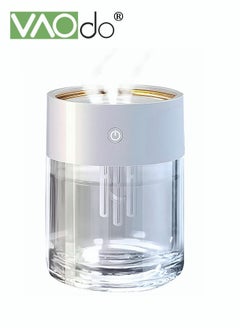 3 Nozzle Humidifier USB Charging 2L Large Capacity Silent Fine Spray Humidifier