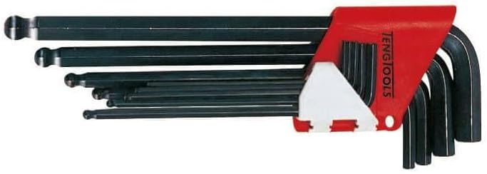 Teng Tools Ball Point Hexagon Key Set of 9 Metric (1.5-10mm)