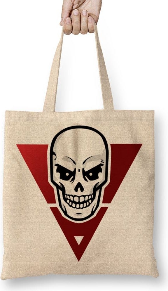Baskı Dükkanı Print Shop Ghostz Logo Clean Cloth Bag Long Handle